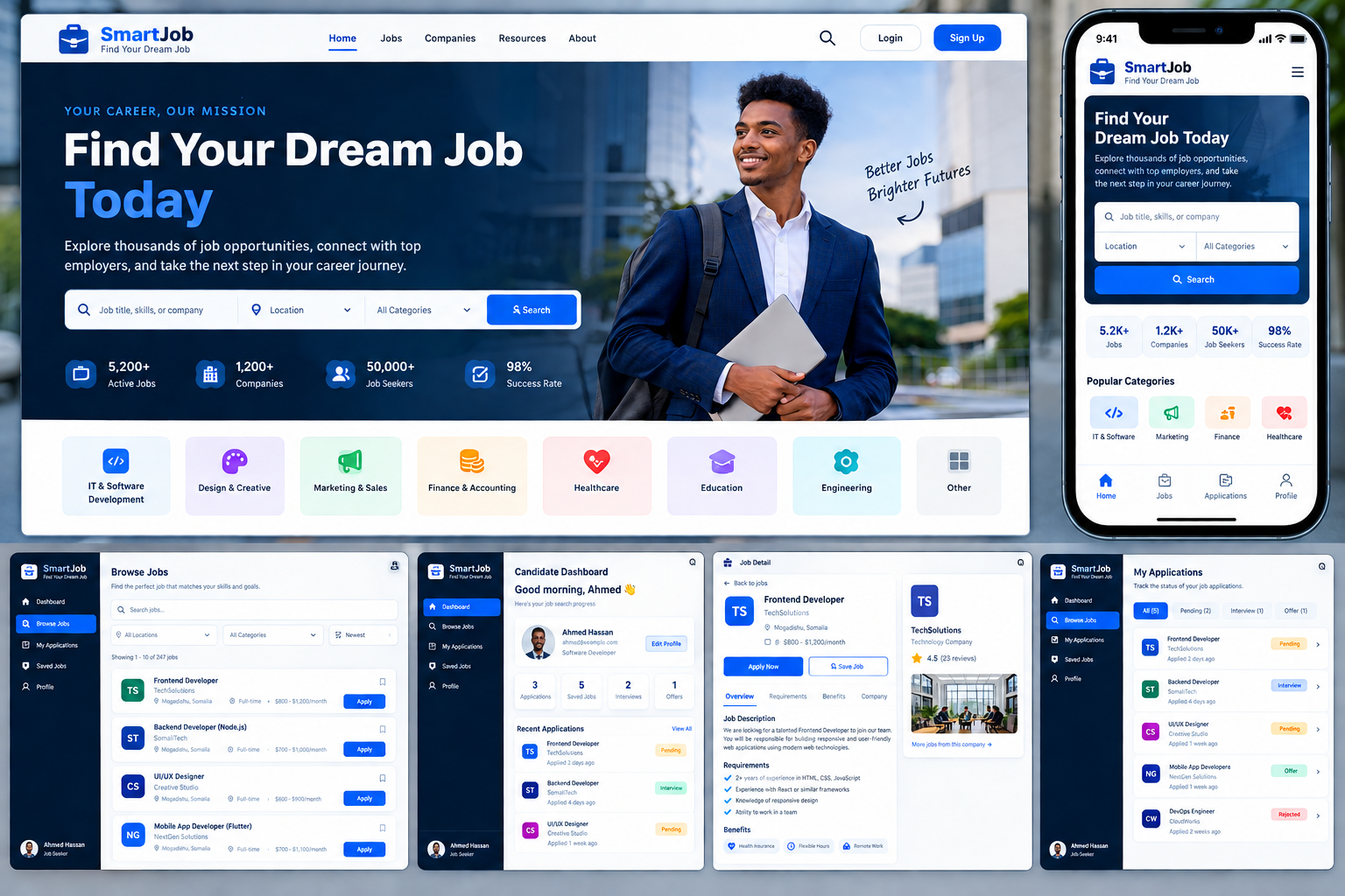 Smart Job Portal project preview